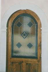 esempio di vetrata artistica per porta