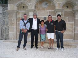 inaugurazione monumento Pescocostanzo